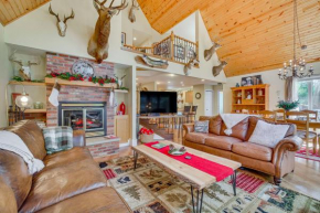 Lakefront Neillsville Home with Fire Pit, Game Room!